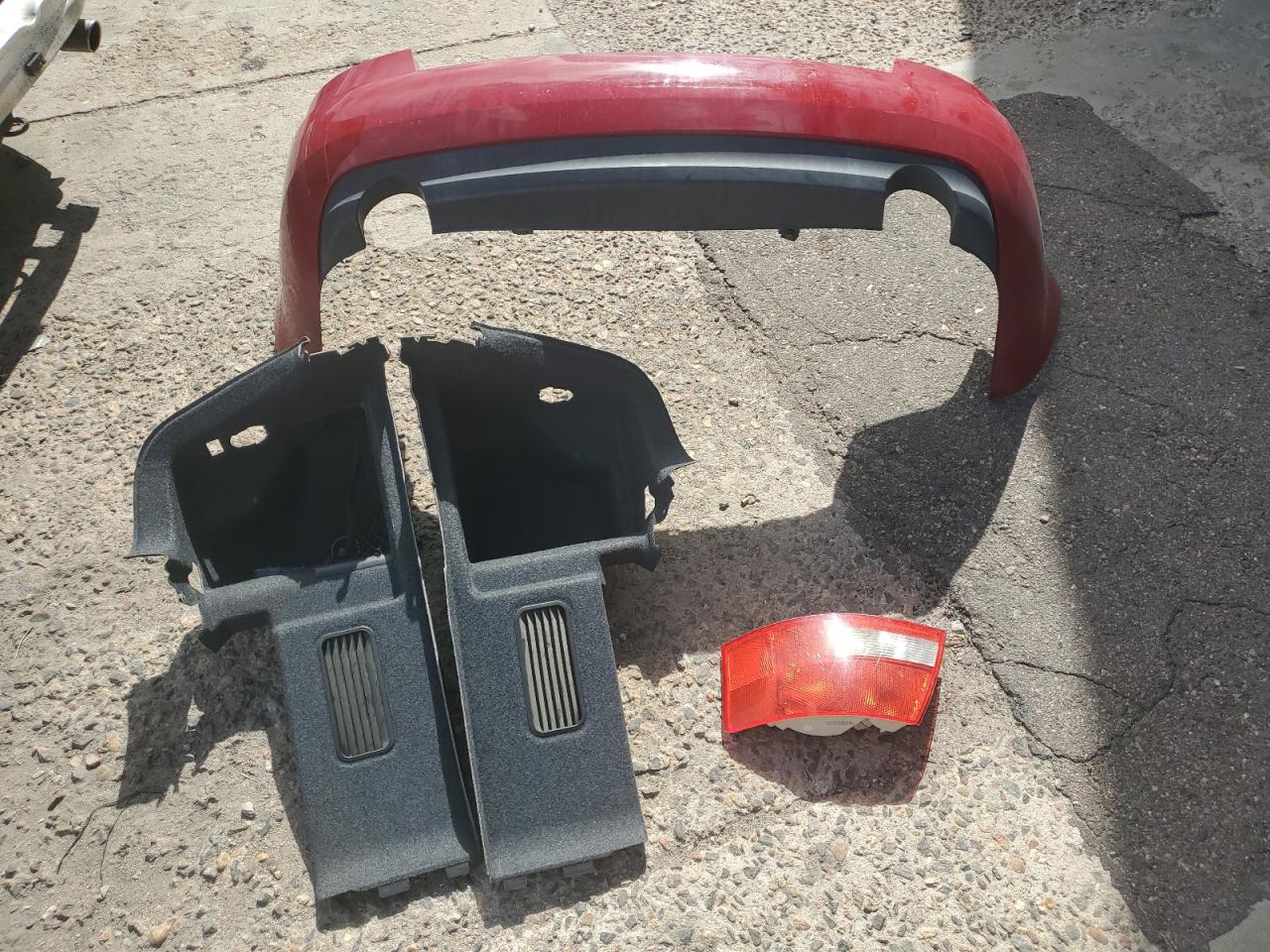 2004 Audi A4 VIN WAUAT48H04K002500 Copart auction photo, rear end / side damage thumbnail 12