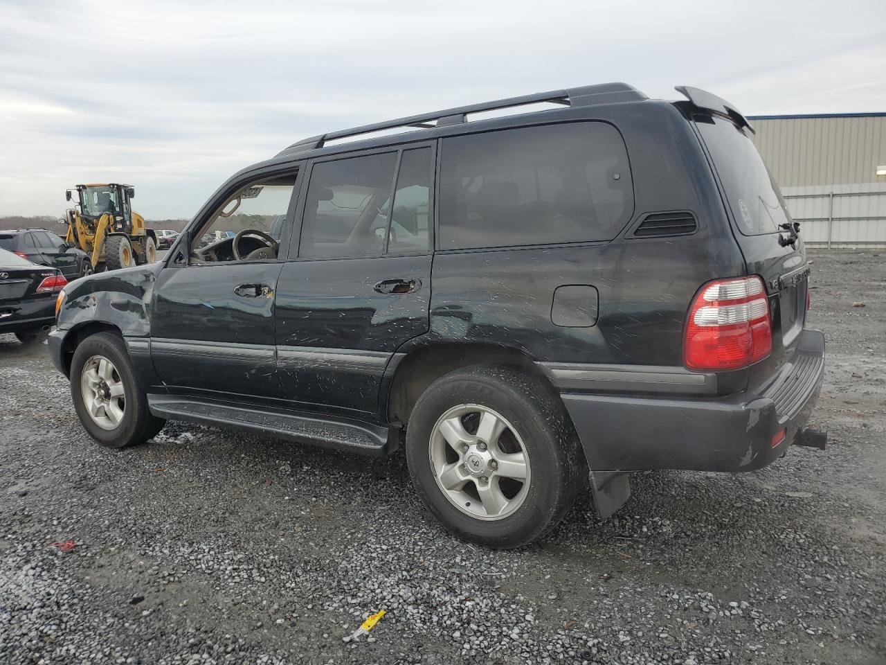 2004 Toyota Land Cruiser VIN JTEHT05J842052347 Copart auction photo, front end / side damage thumbnail 2
