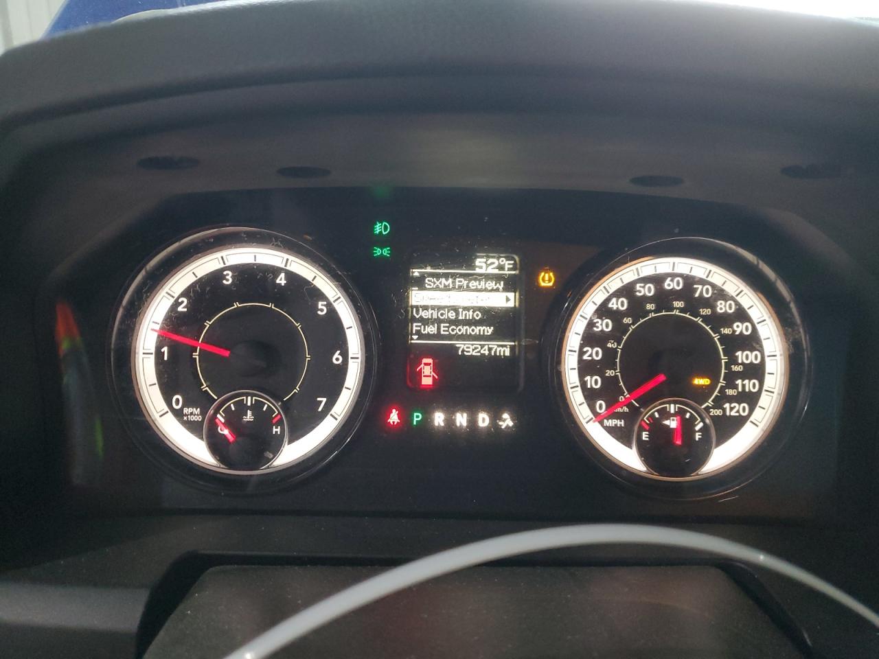 2019 RAM 1500 VIN 1C6RR7FG3KS636789 Copart auction photo, front end / side damage thumbnail 9