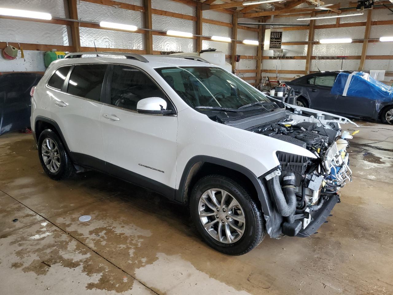 2021 Jeep Grand Cherokee VIN 1C4PJMMX0MD212664 Copart auction photo, front end damage thumbnail 4