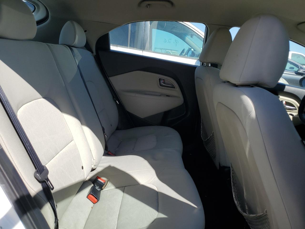 2013 KIA Rio VIN KNADM5A32D6110043 Copart auction photo, rear end damage thumbnail 10