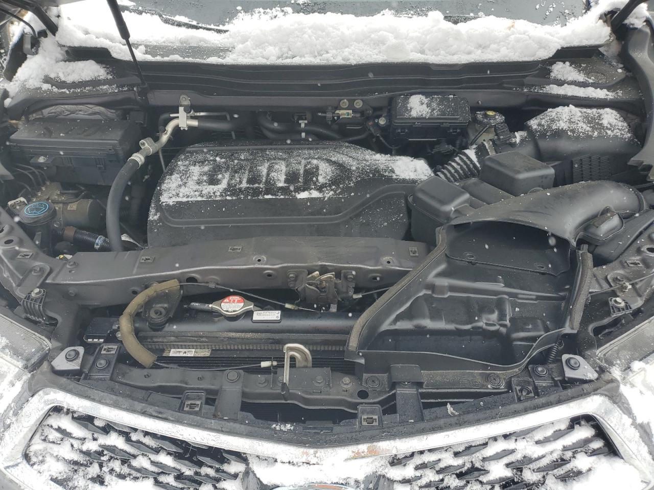 2019 Acura MDX VIN 5J8YD4H88KL800699 Copart auction photo, side / front end damage thumbnail 12