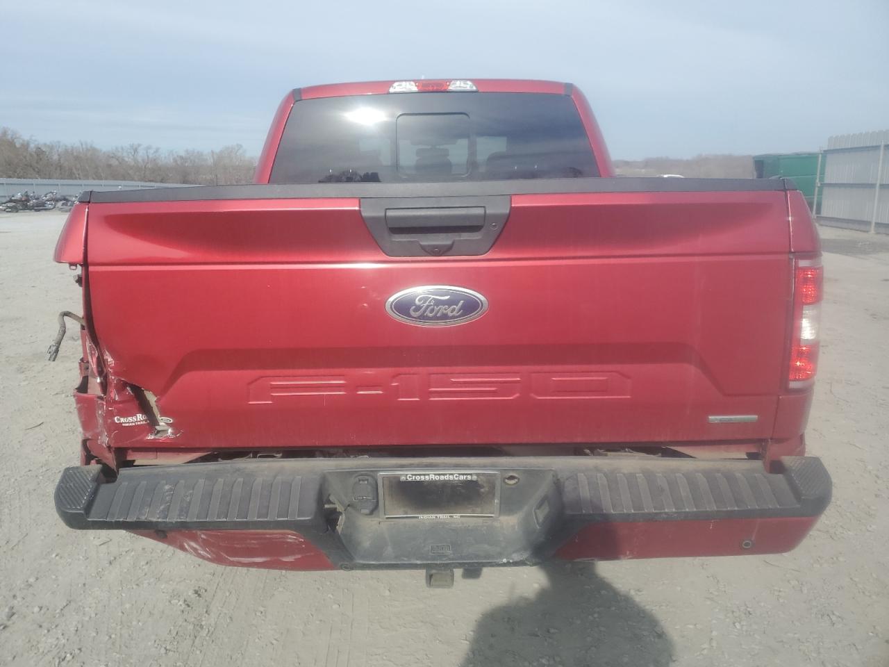 2020 Ford F-150 VIN 1FTEW1E40LFA33457 Copart auction photo, front end / rear end damage thumbnail 6