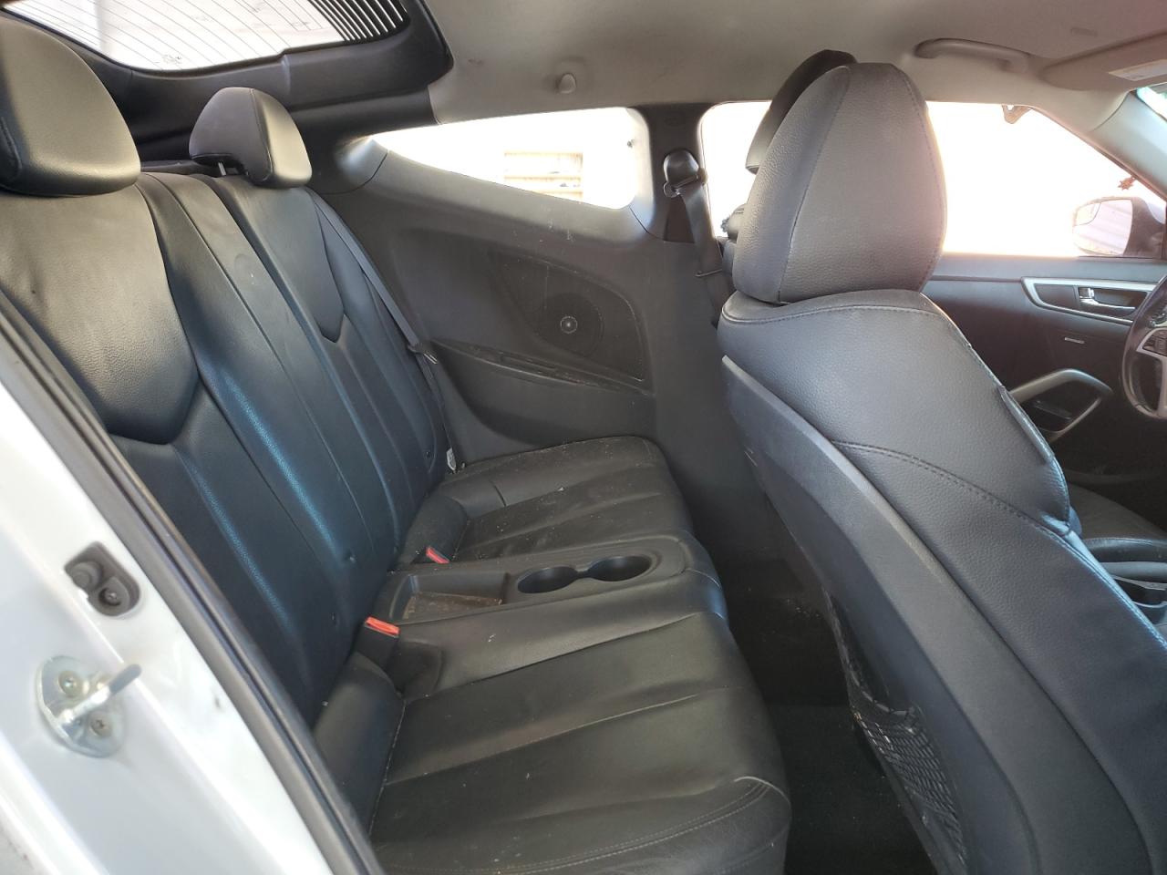 2014 Hyundai Veloster VIN KMHTC6AD4EU213022 Copart auction photo, side / front end damage thumbnail 10
