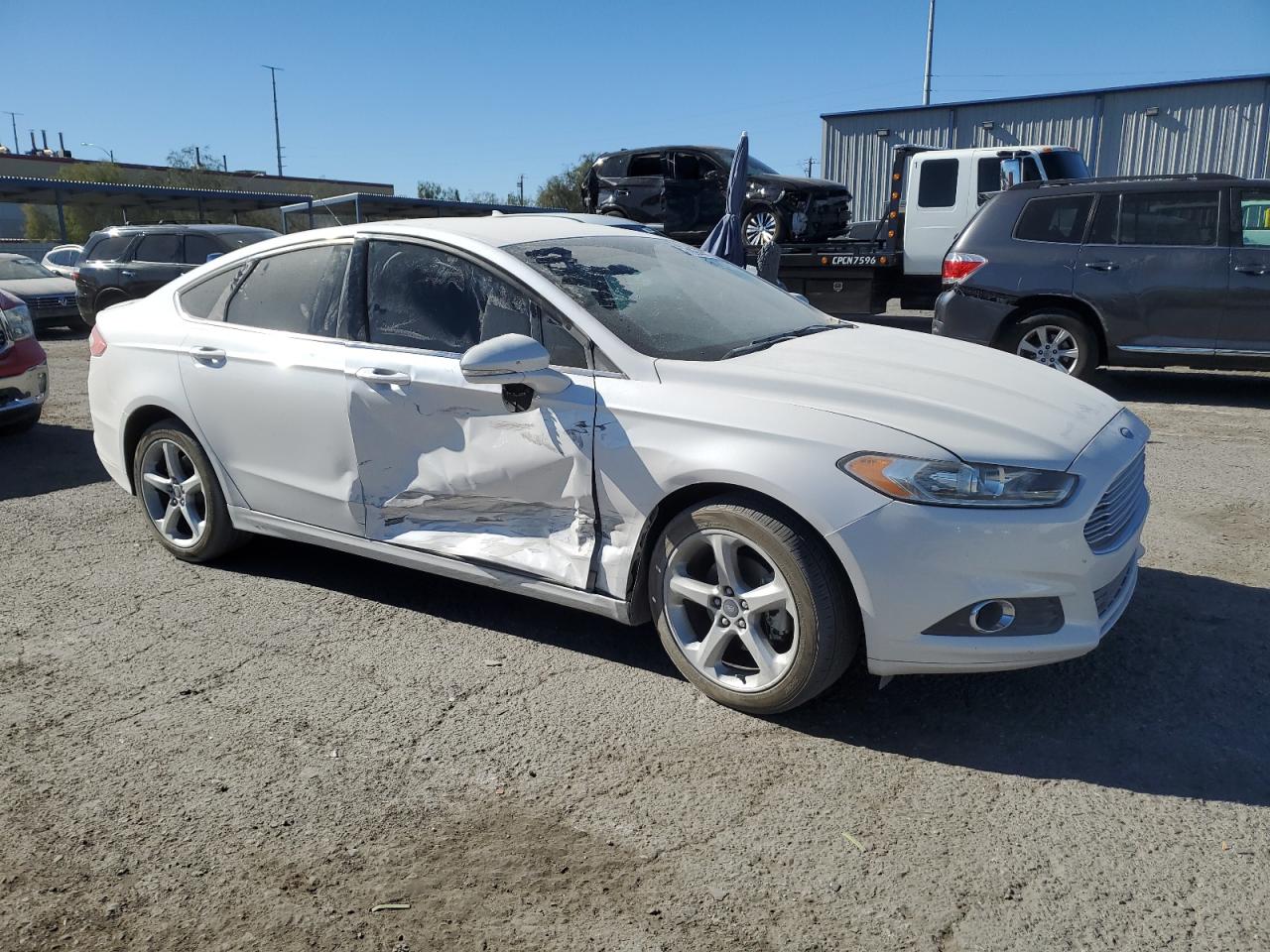 2016 Ford Fusion VIN 3FA6P0T93GR291173 Copart auction photo, all over damage thumbnail 4