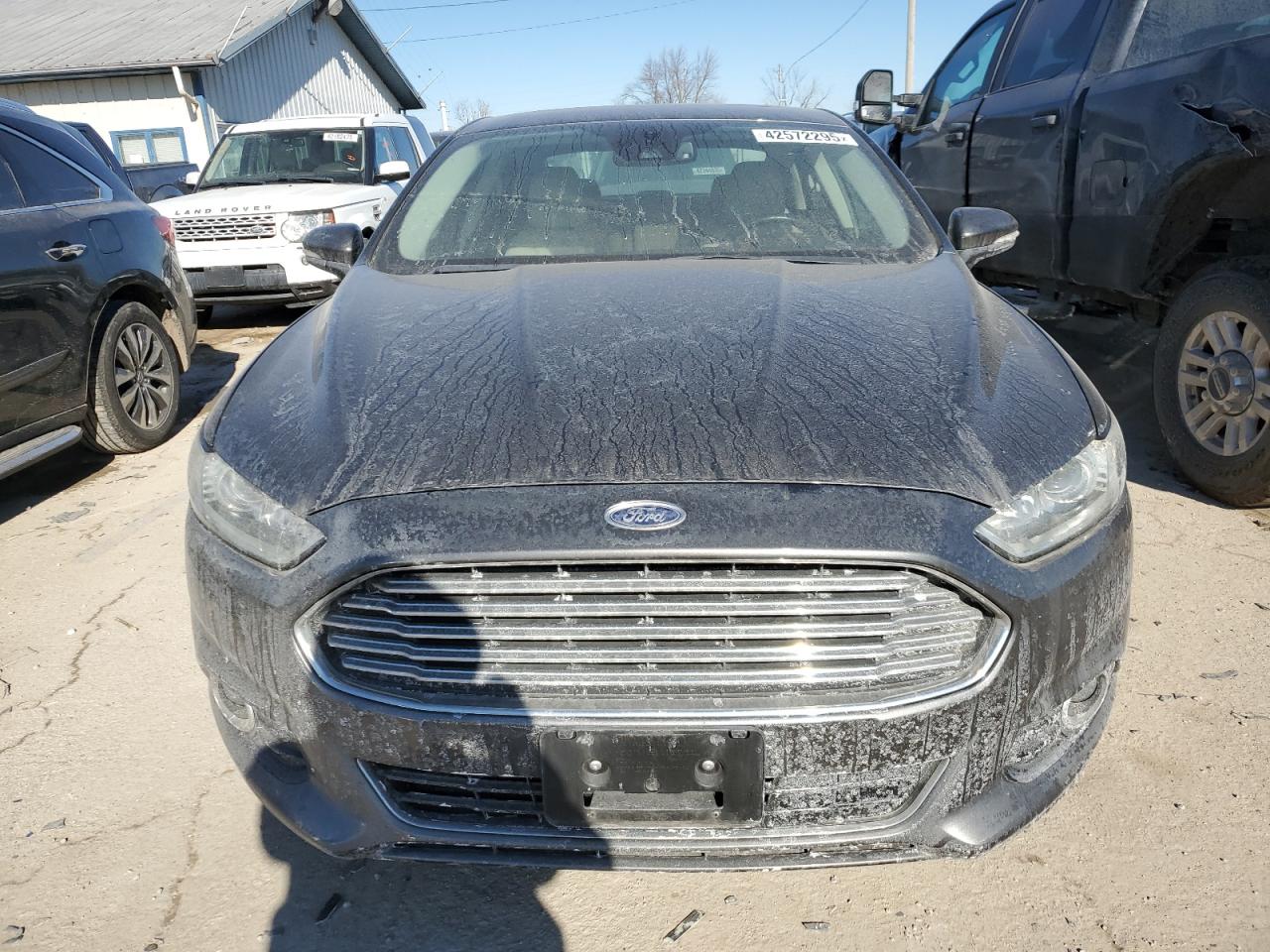 2016 Ford Fusion VIN 3FA6P0SU3GR286593 Copart auction photo, rear end damage thumbnail 5