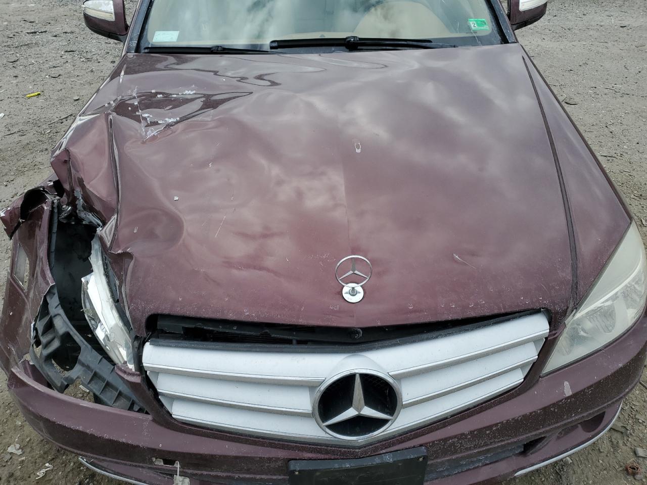 2008 Mercedes-Benz C-klasse VIN WDDGF81X48F127193 Copart auction photo, front end damage thumbnail 13