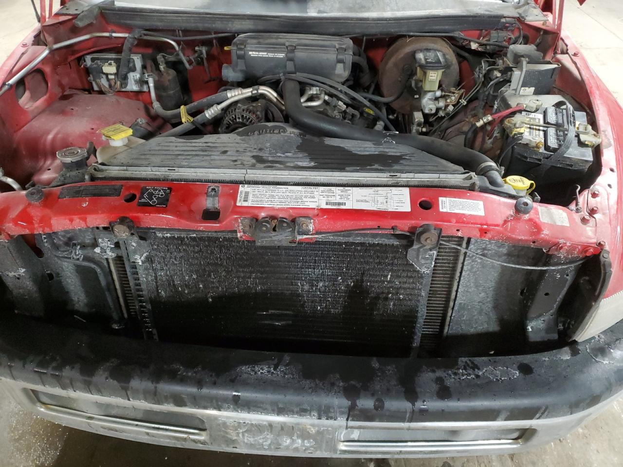 1997 Dodge RAM VIN 3B7HC13Y2VG771144 Copart auction photo, side / rear end damage thumbnail 12