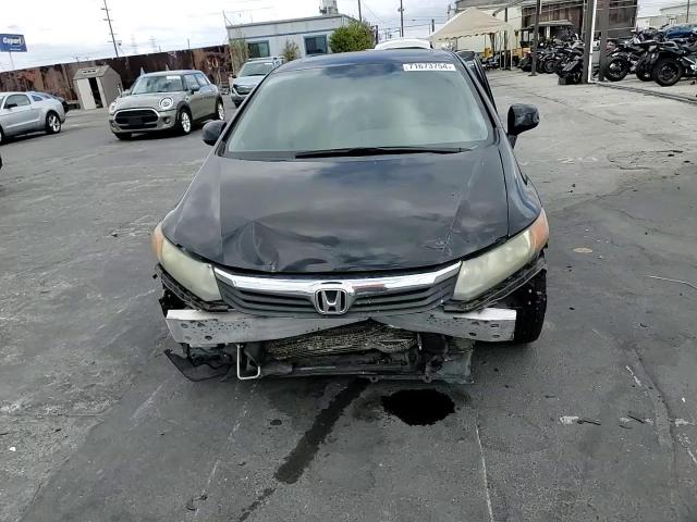 2012 Honda Civic VIN 19XFB2F80CE387948 Copart auction photo, all over damage thumbnail 10