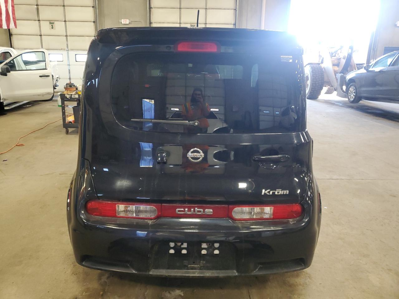 2010 Nissan Cube VIN JN8AZ2KR7AT162486 Copart auction photo, front end damage thumbnail 6
