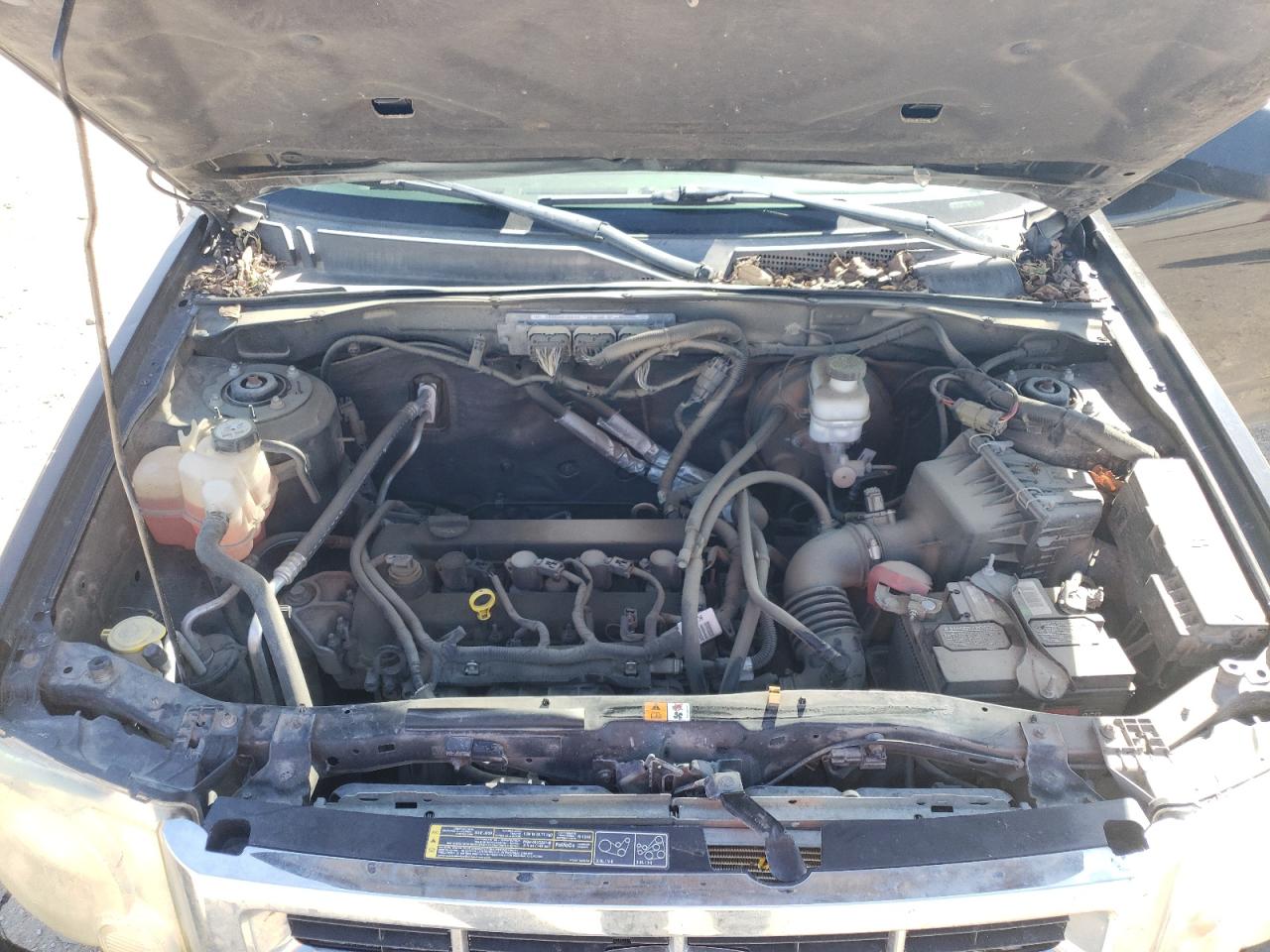 2011 Ford Escape VIN 1FMCU0D78BKB33312 Copart auction photo, front end damage thumbnail 12