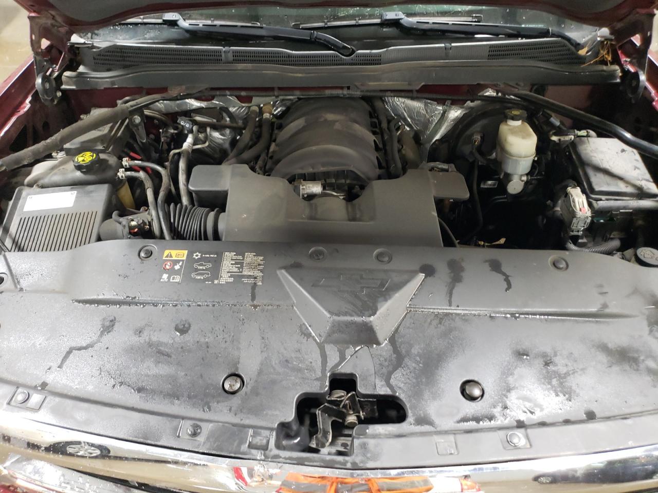 2015 Chevrolet Silverado VIN 3GCUKREC5FG414804 Copart auction photo, front end / side damage thumbnail 11