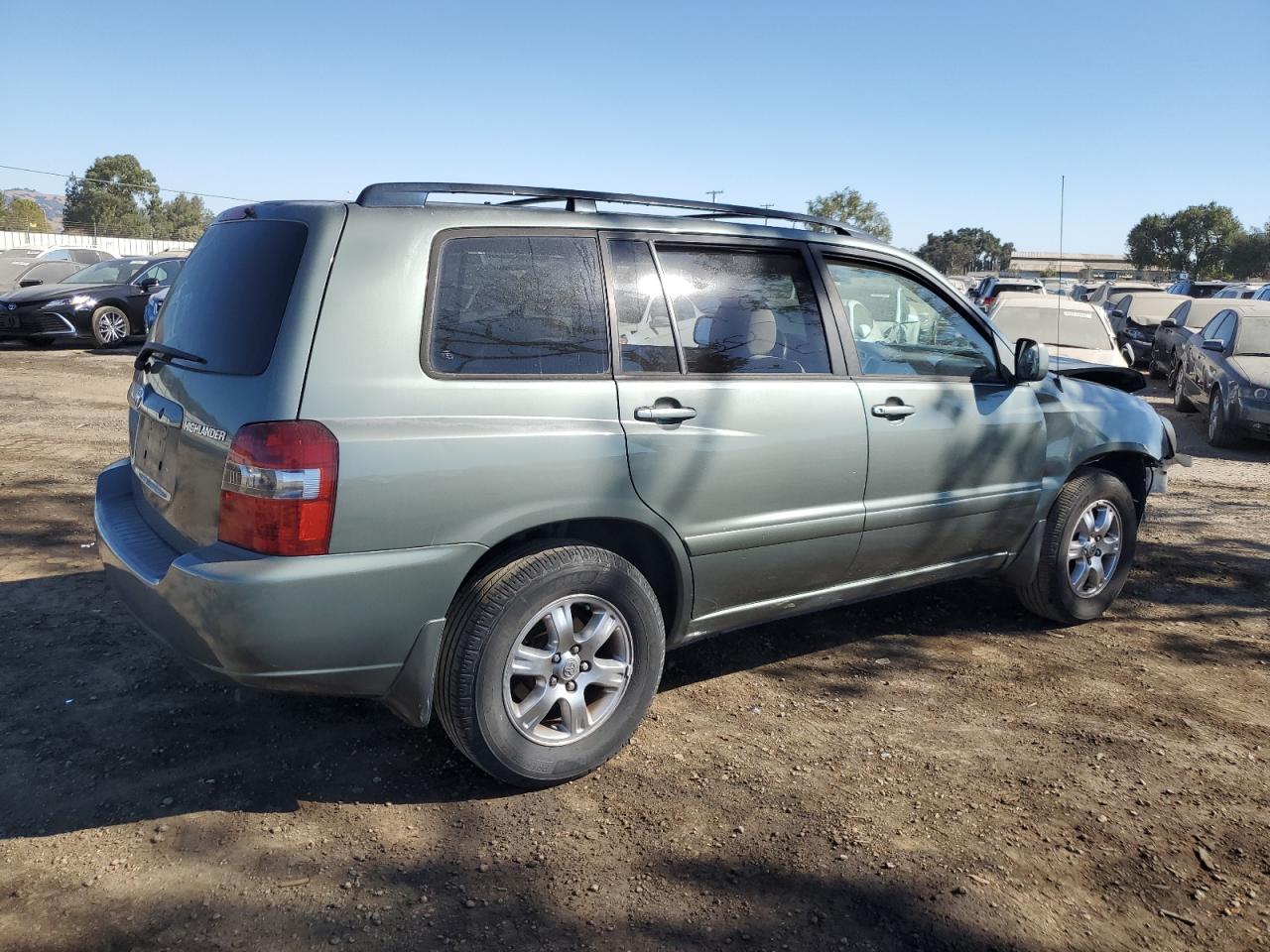 2006 Toyota Highlander VIN JTEDP21A860125221 Copart auction photo, front end damage thumbnail 3