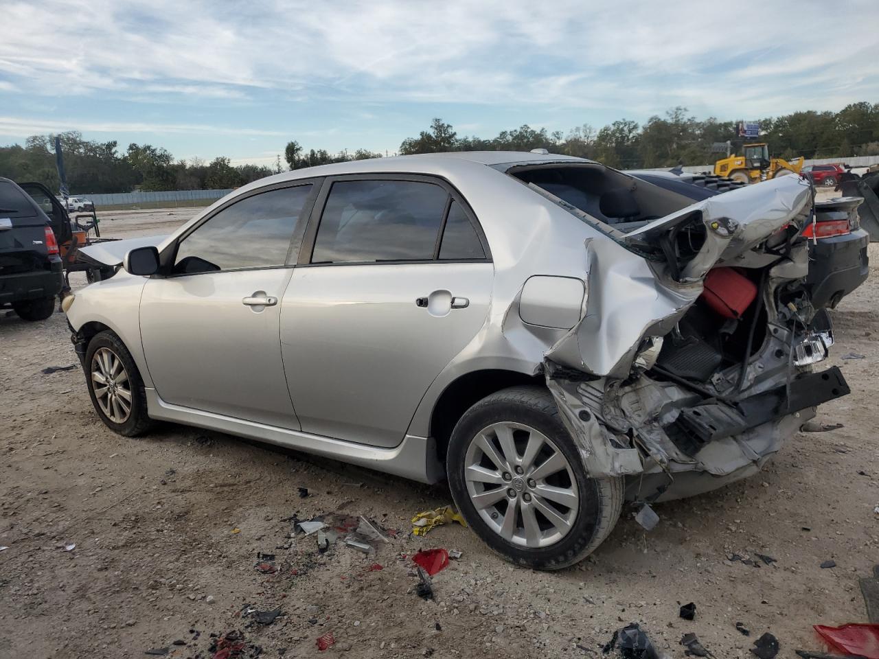 2010 Toyota Corolla VIN 1NXBU4EE9AZ195577 Copart auction photo, all over damage thumbnail 2