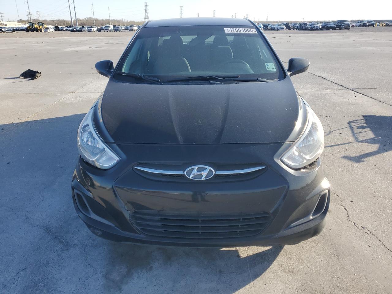 2017 Hyundai Accent VIN KMHCT4AE4HU346431 Copart auction photo, rear end / mechanical damage thumbnail 5