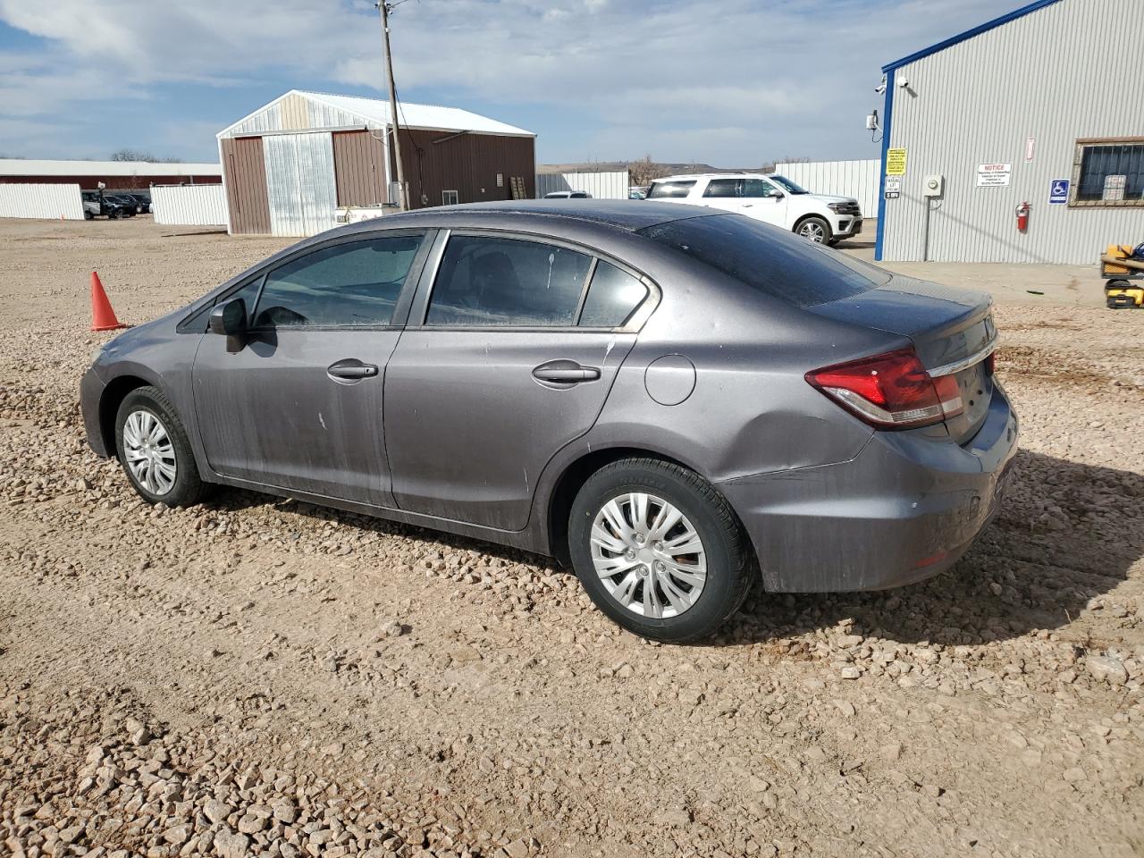 2014 Honda Civic VIN 19XFB2F56EE011280 Copart auction photo, minor dent/scratches damage thumbnail 2
