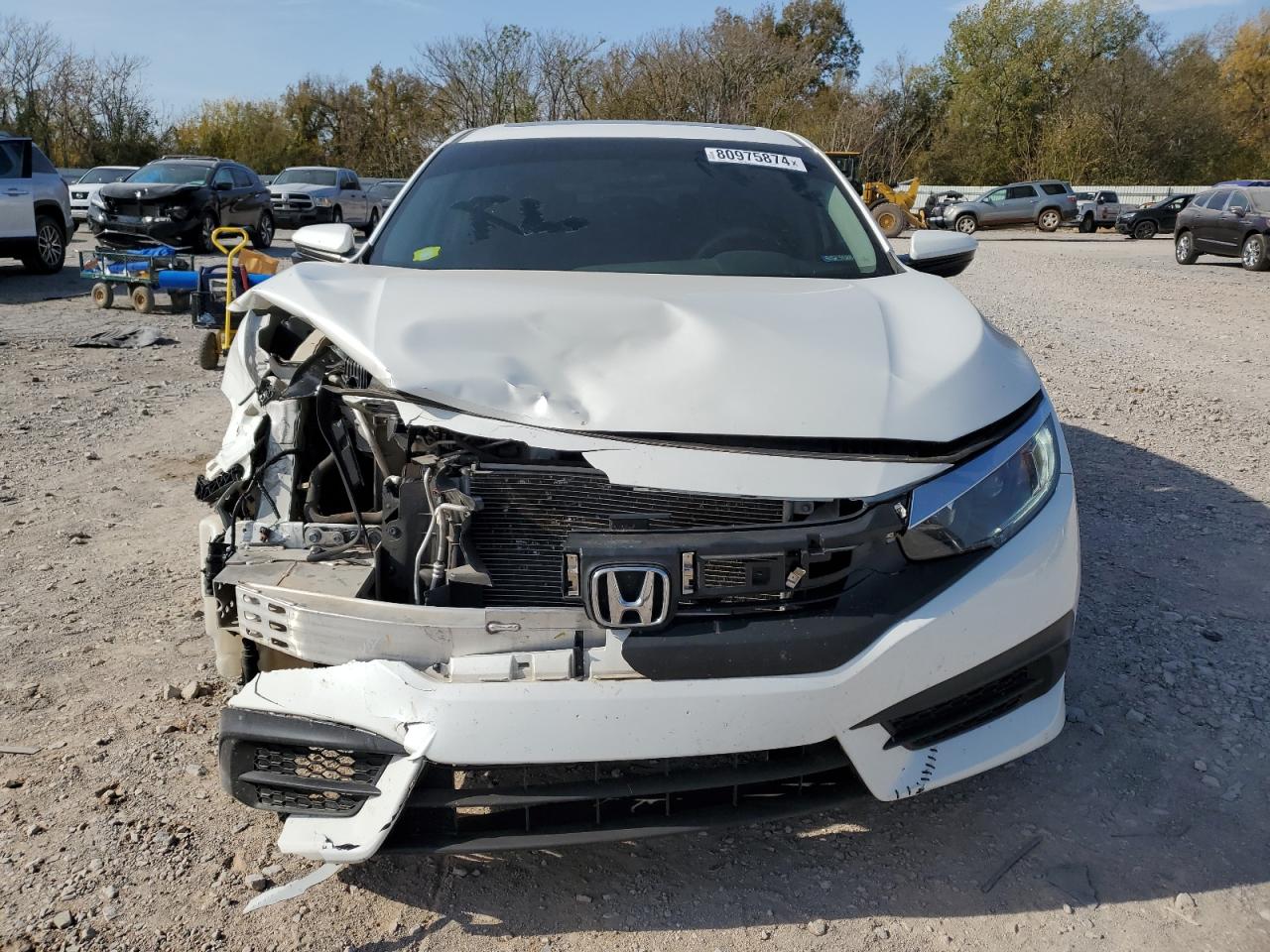 2016 Honda Civic VIN 19XFC2F79GE085150 Copart auction photo, front end / minor dent/scratches damage thumbnail 5