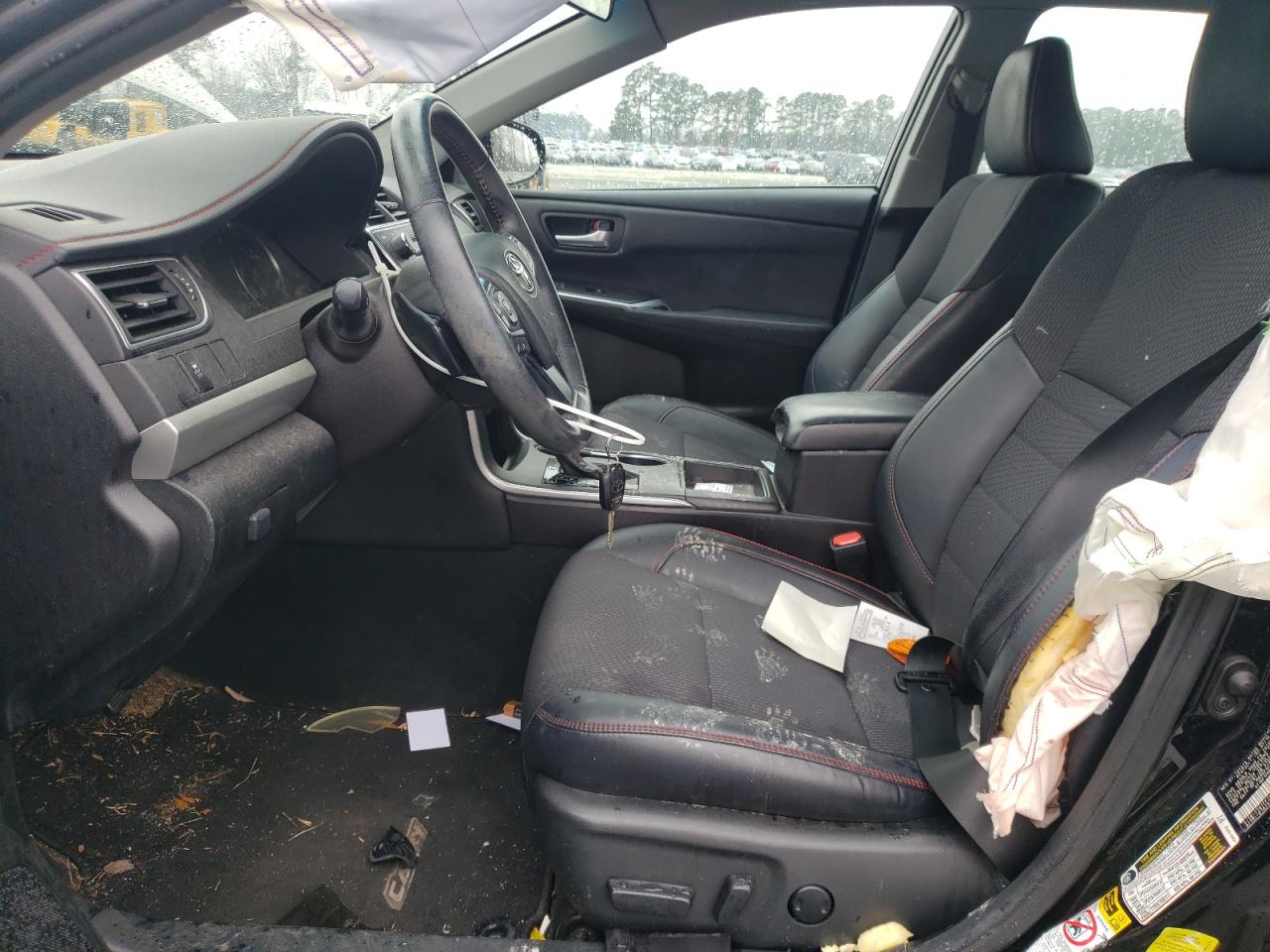 2017 Toyota Camry VIN 4T1BF1FK6HU645273 Copart auction photo, all over / frame damage damage thumbnail 7