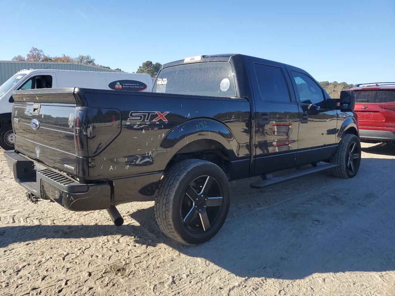 2014 Ford F-150 VIN 1FTFW1CF5EKF72630 Copart auction photo, all over damage thumbnail 3