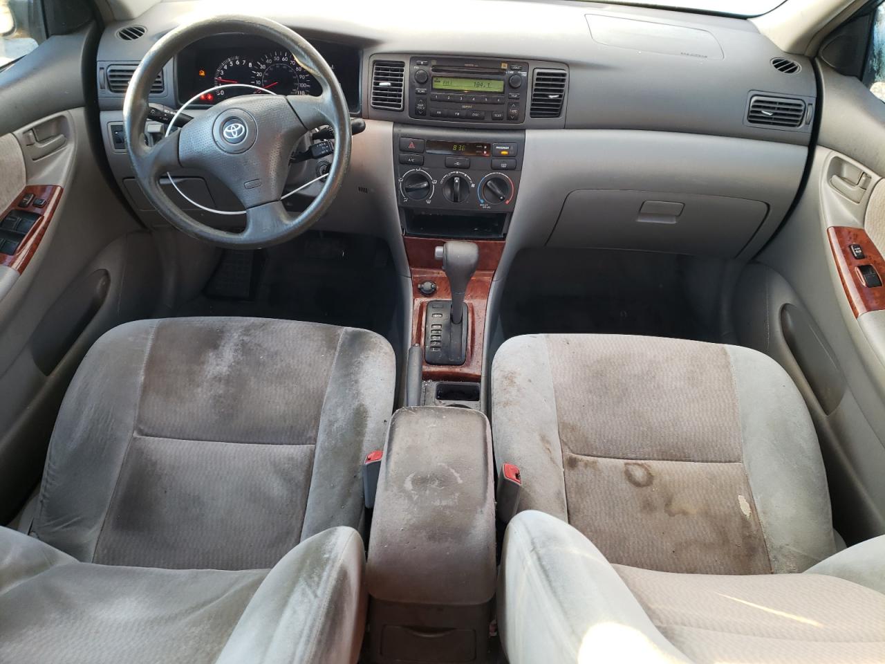 2007 Toyota Corolla VIN 2T1BR32E27C738004 Copart auction photo, front end / side damage thumbnail 8