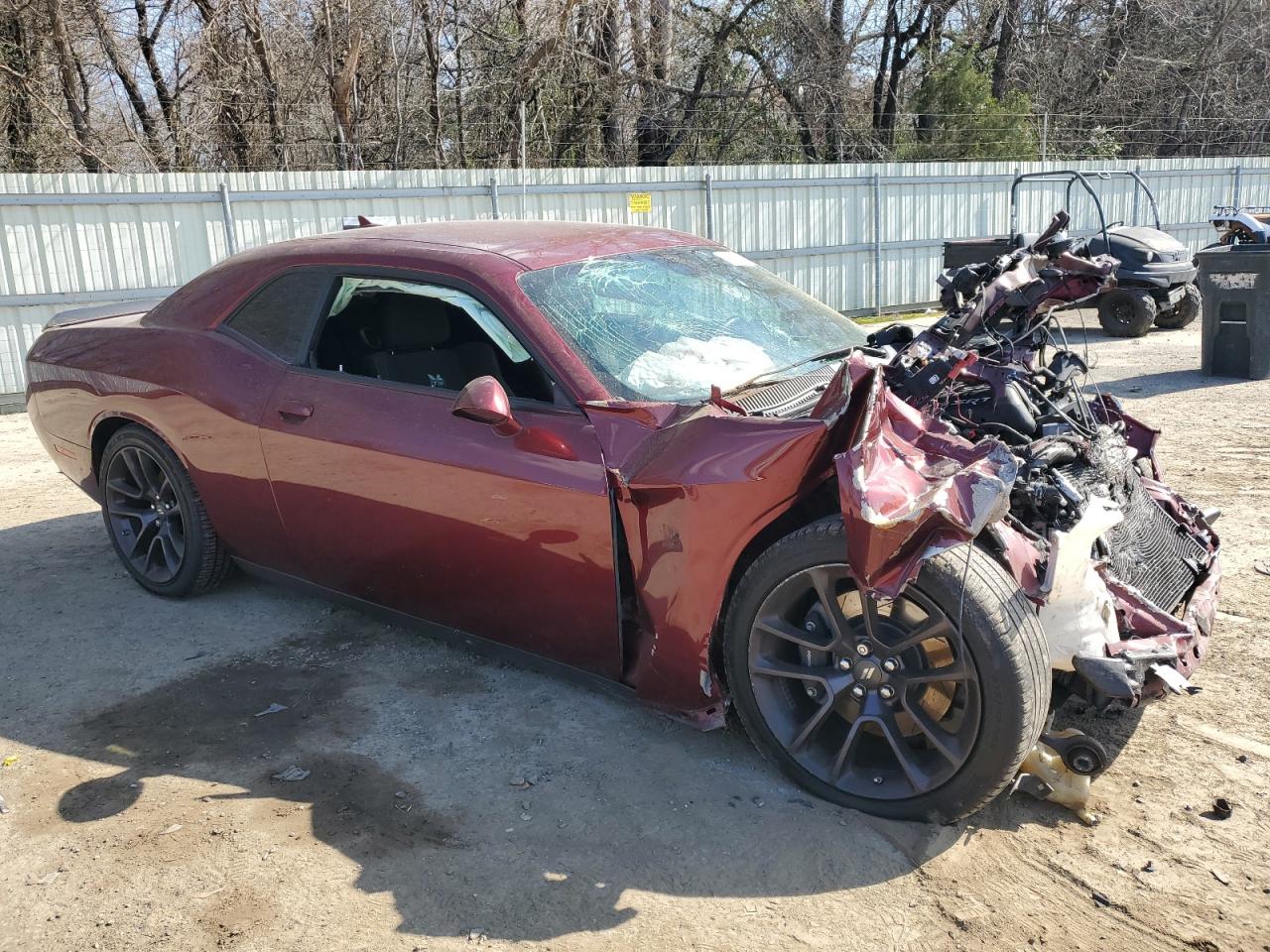 2020 Dodge Challenger VIN 2C3CDZFJ3LH109868 Copart auction photo, front end damage thumbnail 4