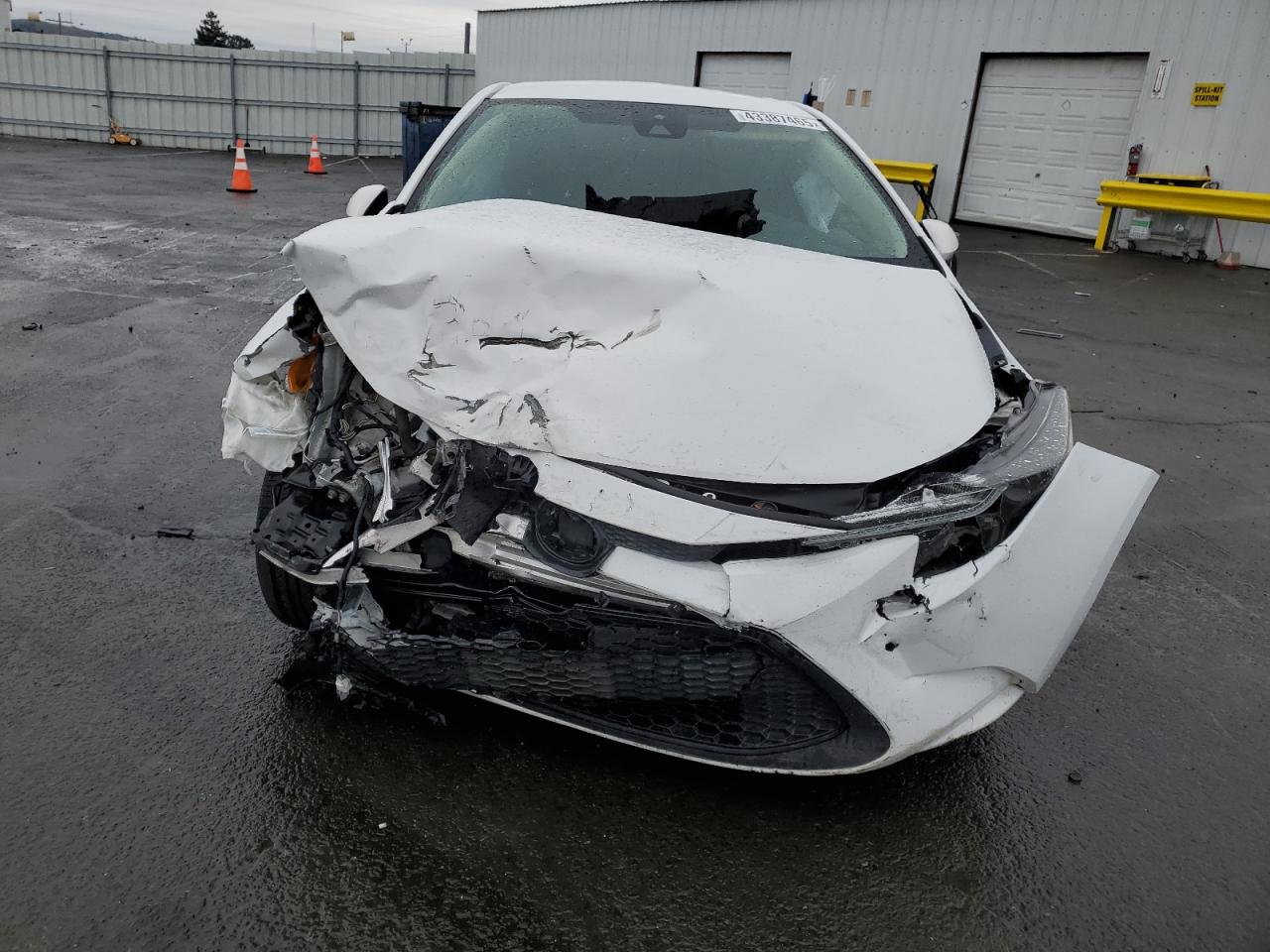 2020 Toyota Corolla VIN 5YFEPRAEXLP047952 Copart auction photo, front end damage thumbnail 5