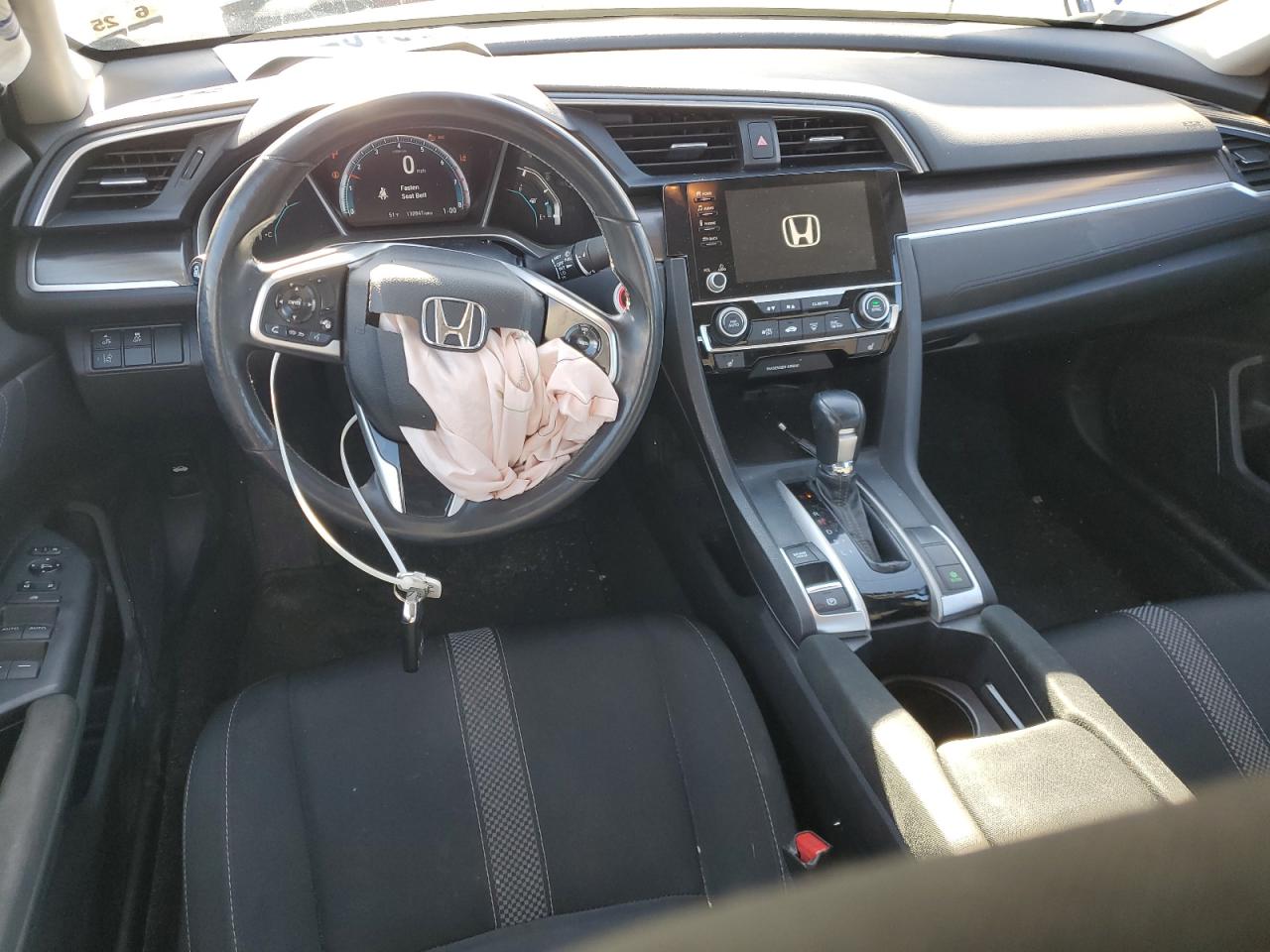 2020 Honda Civic VIN 19XFC1F37LE209224 Copart auction photo, front end / side damage thumbnail 8