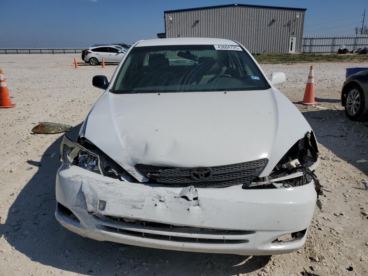 2002 Toyota Camry VIN JTDBE32K120108074 Copart auction photo, front end damage thumbnail 5