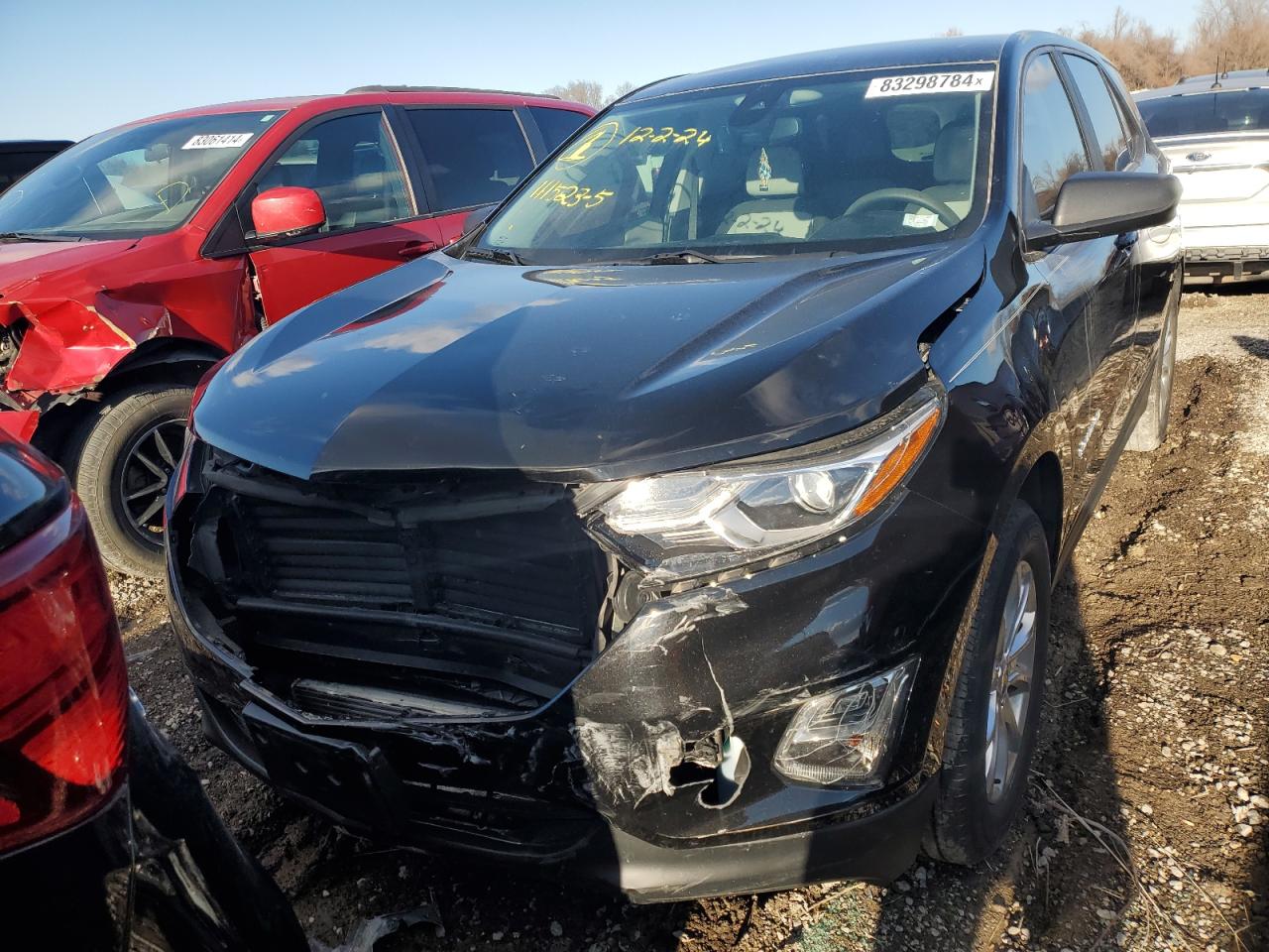 2020 Chevrolet Equinox VIN 2GNAXHEV6L6282540 Copart auction photo, front end damage thumbnail 5