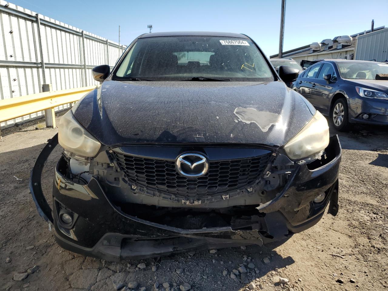 2013 Mazda CX-5 VIN JM3KE2CE7D0157874 Copart auction photo, front end damage thumbnail 5