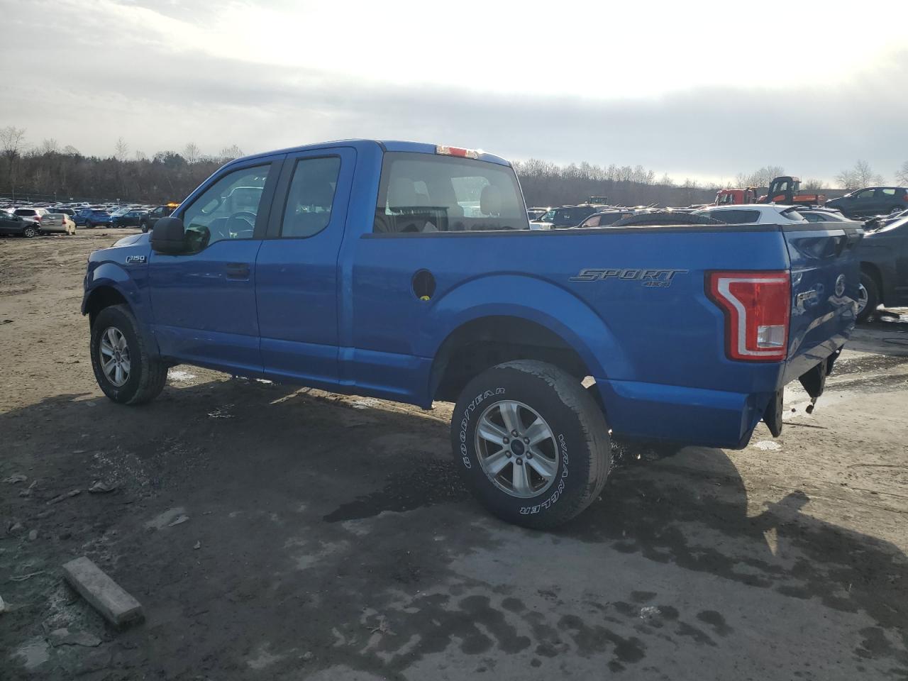 2016 Ford F-150 VIN 1FTEX1E83GFD09328 Copart auction photo, undercarriage / all over damage thumbnail 2