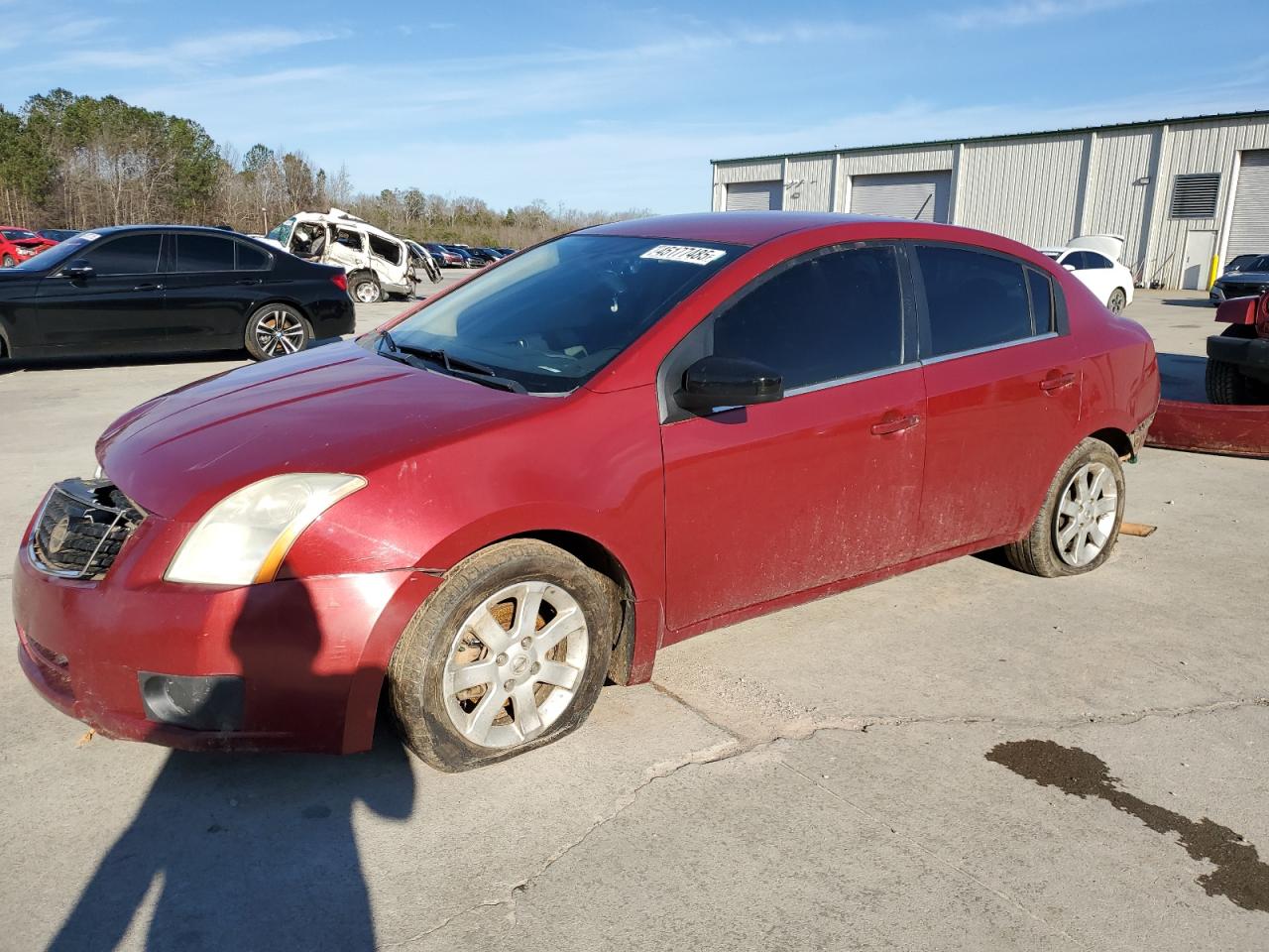 2007 Nissan Sentra VIN 3N1AB61E97L658301