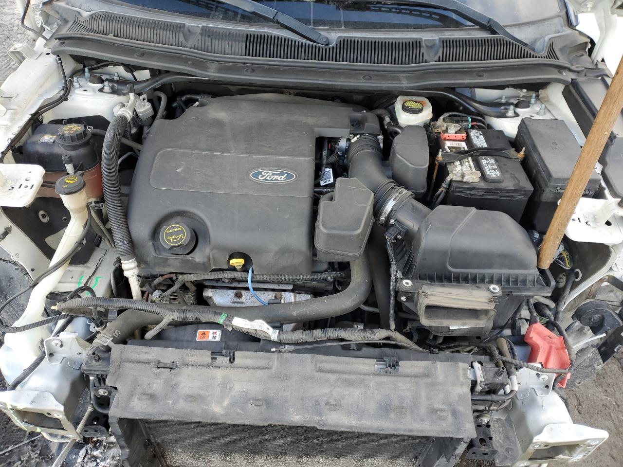 2015 Ford Explorer VIN 1FM5K8D85FGB88489 Copart auction photo, all over damage thumbnail 12