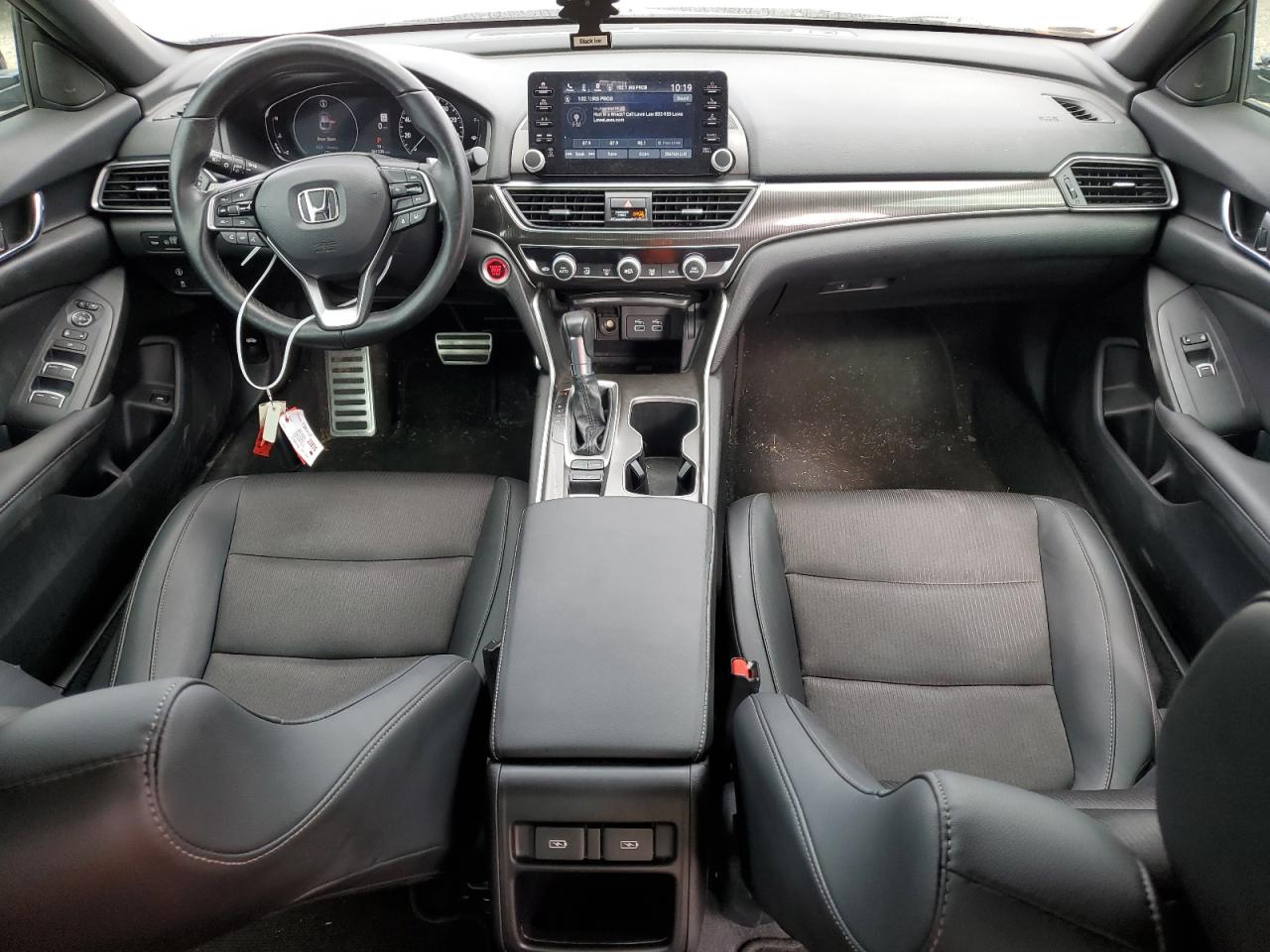 2022 Honda Accord VIN 1HGCV1F36NA092322 Copart auction photo, front end / side damage thumbnail 8