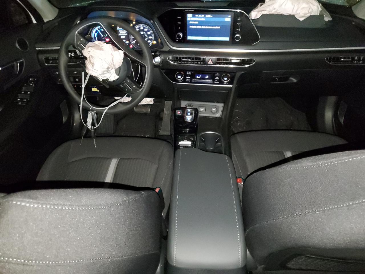 2023 Hyundai Sonata VIN KMHL24JJ9PA077651 Copart auction photo, front end damage thumbnail 8