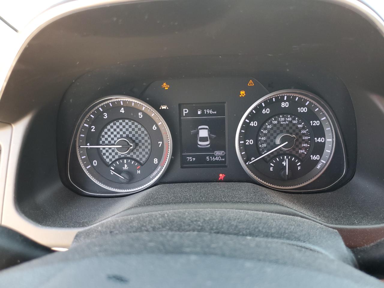 2020 Hyundai Elantra VIN KMHD74LF4LU078147 Copart auction photo, side / rear end damage thumbnail 9