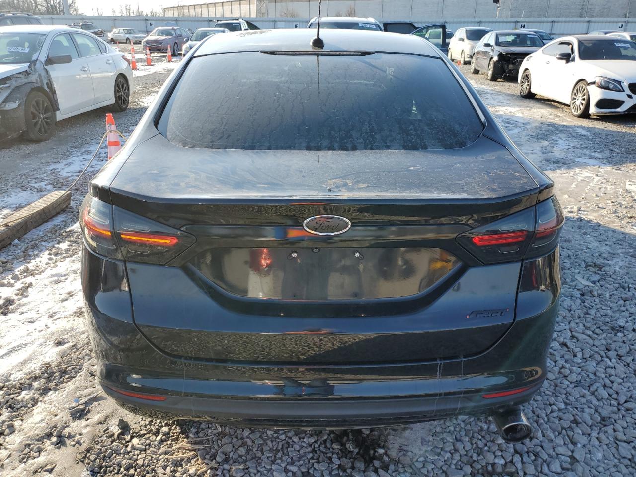 2015 Ford Fusion VIN 1FA6P0HD2F5116542 Copart auction photo, vandalism damage thumbnail 6