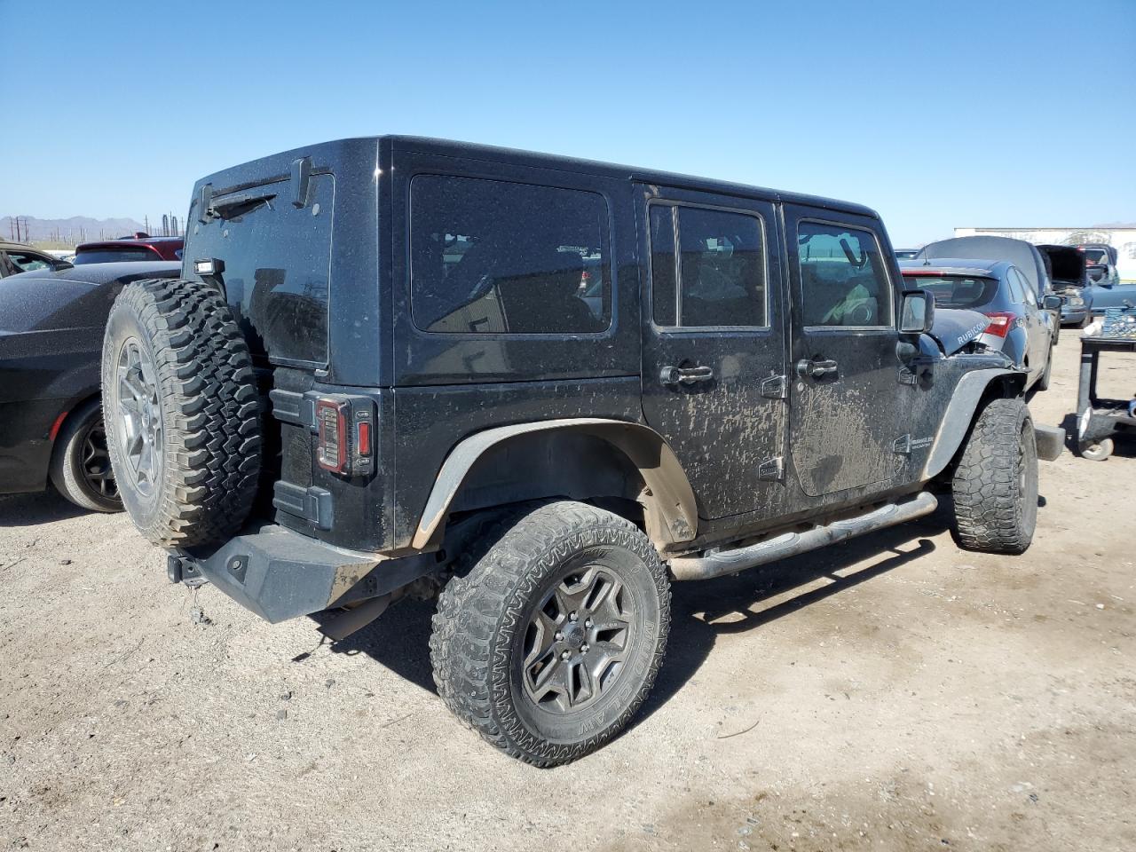 2013 Jeep Wrangler VIN 1C4BJWFG2DL533839 Copart auction photo, front end / frame damage damage thumbnail 3