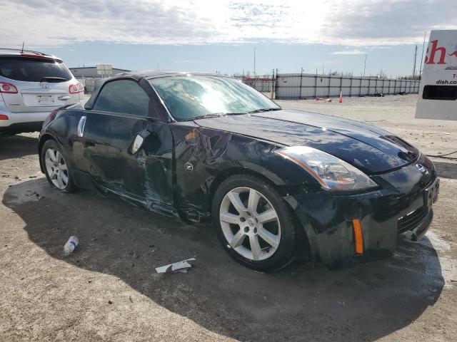 2004 Nissan 350Z VIN JN1AZ36A14T015190 Copart auction photo, front end / side damage thumbnail 4