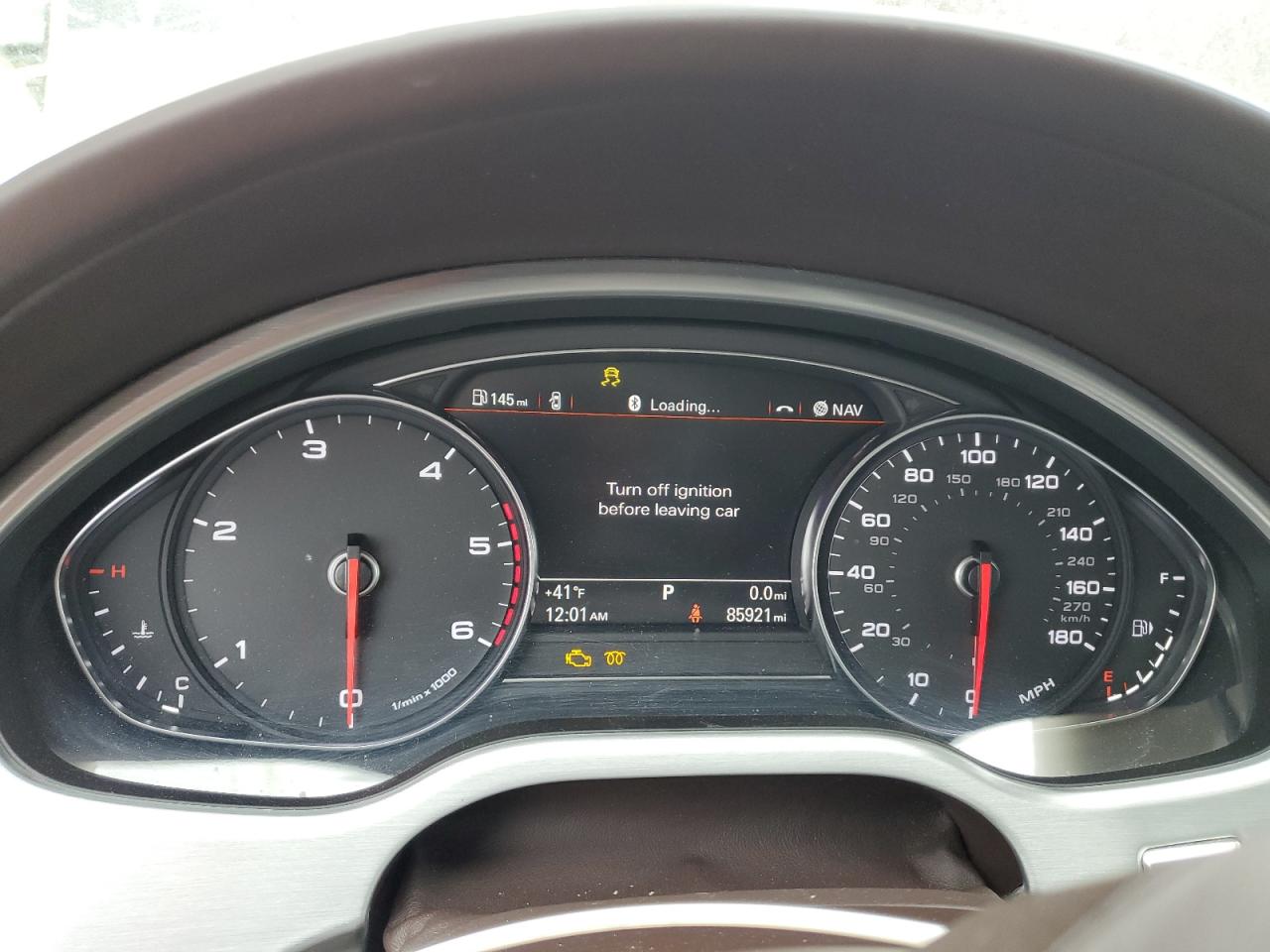 2014 Audi A8 VIN WAURMAFD3EN001307 Copart auction photo, minor dent/scratches damage thumbnail 9