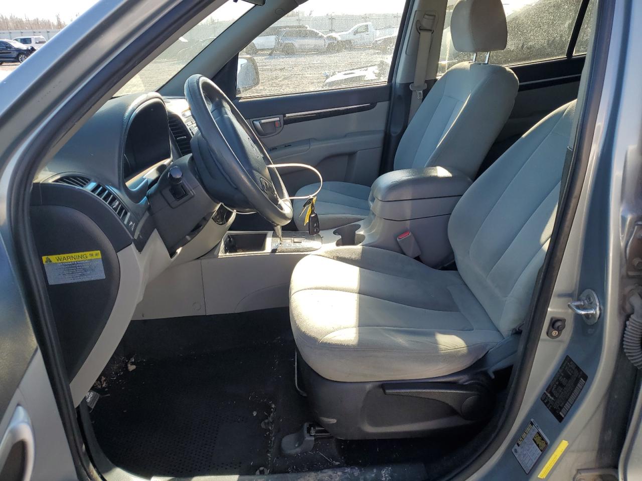 2009 Hyundai Santa Fe VIN 5NMSG73D99H314237 Copart auction photo, frame damage / front end damage thumbnail 7