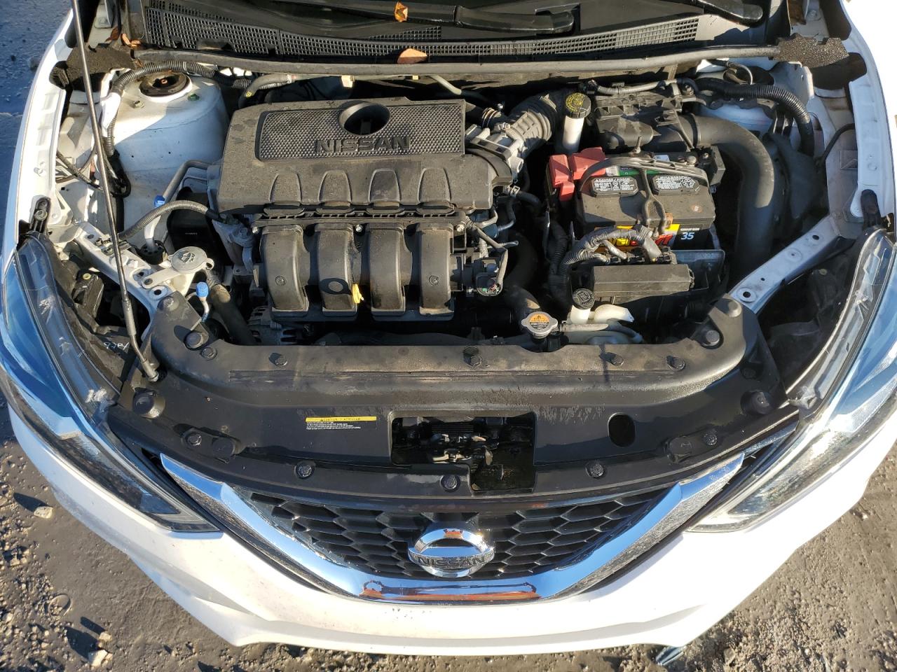 2016 Nissan Sentra VIN 3N1AB7AP0GY304838 Copart auction photo, rear end / side damage thumbnail 11