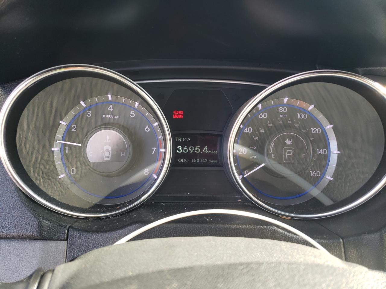 2013 Hyundai Sonata VIN 5NPEB4AC0DH738020 Copart auction photo, front end / side damage thumbnail 9