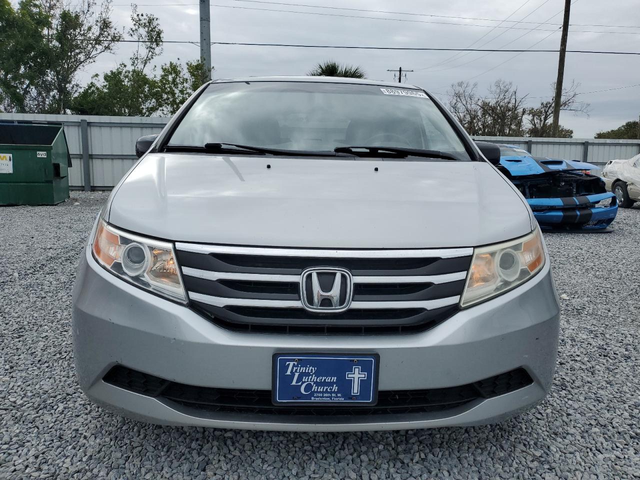 2012 Honda Odyssey VIN 5FNRL5H67CB084828 Copart auction photo, side damage thumbnail 5