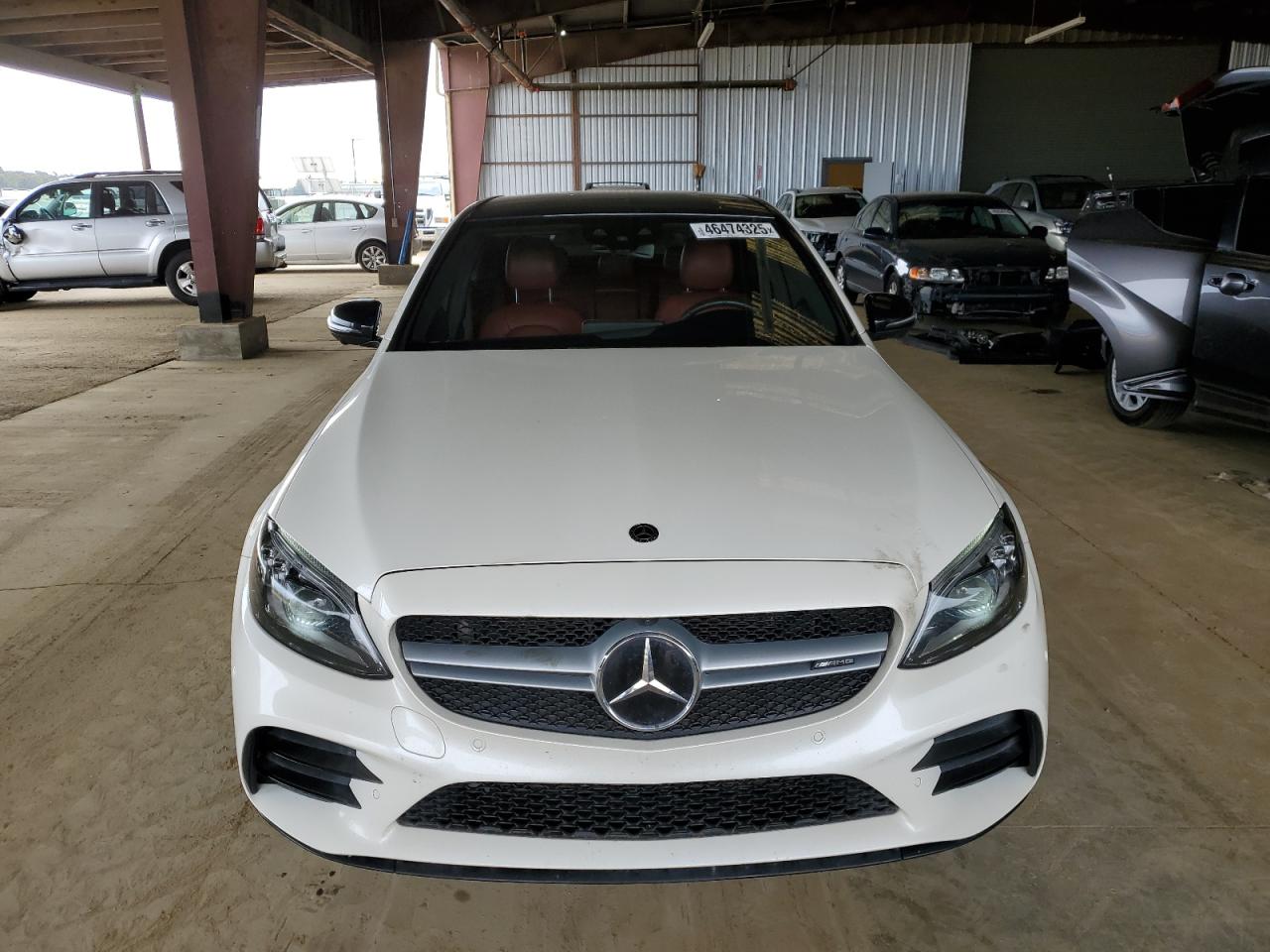 2020 Mercedes-Benz C-klasse VIN 55SWF6EB6LU332227 Copart auction photo, rear end / side damage thumbnail 5