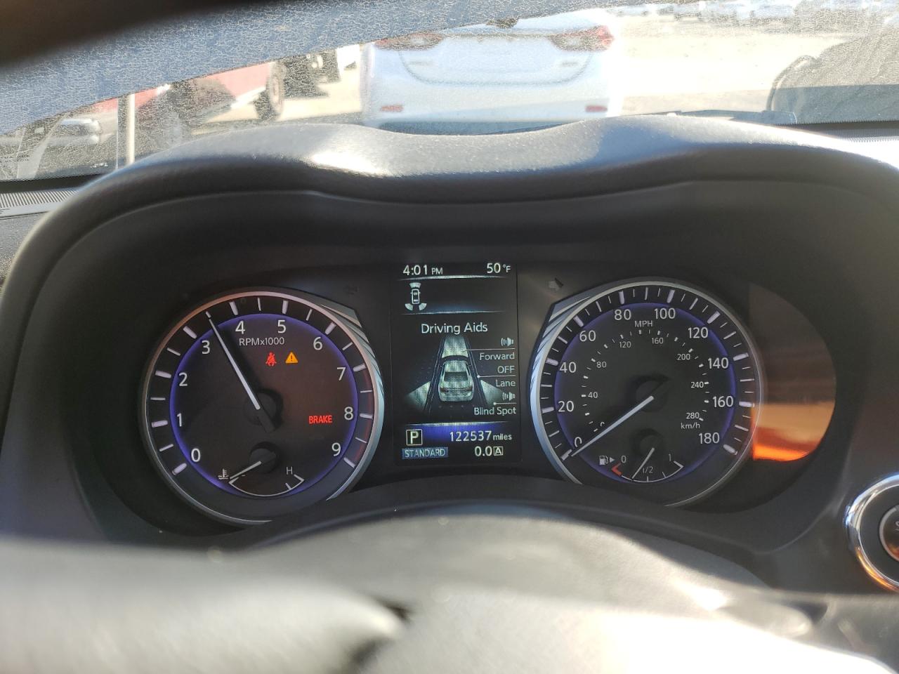 2017 Infiniti Q50 VIN JN1EV7AR0HM832720 Copart auction photo, vandalism damage thumbnail 9
