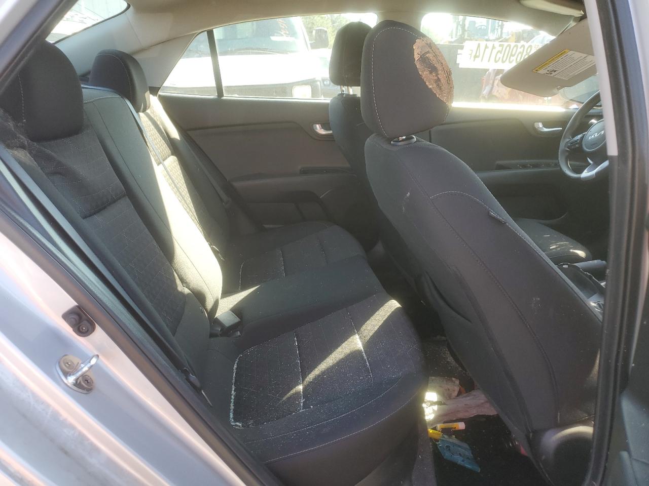 2023 KIA Rio VIN 3KPA24AD9PE554212 Copart auction photo, all over damage thumbnail 10