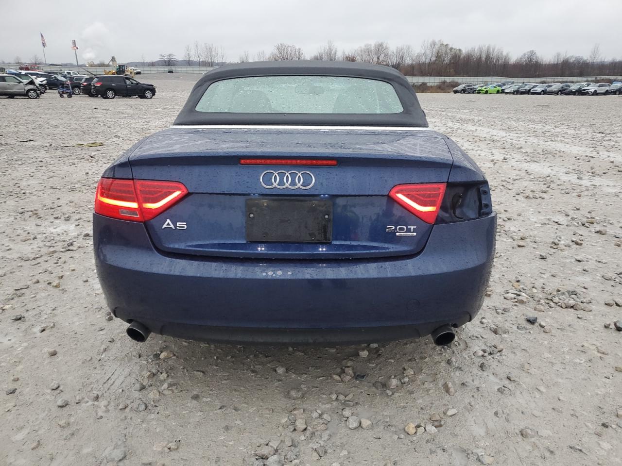 2014 Audi A5 VIN WAUCFAFH8EN003797 Copart auction photo, all over damage thumbnail 6