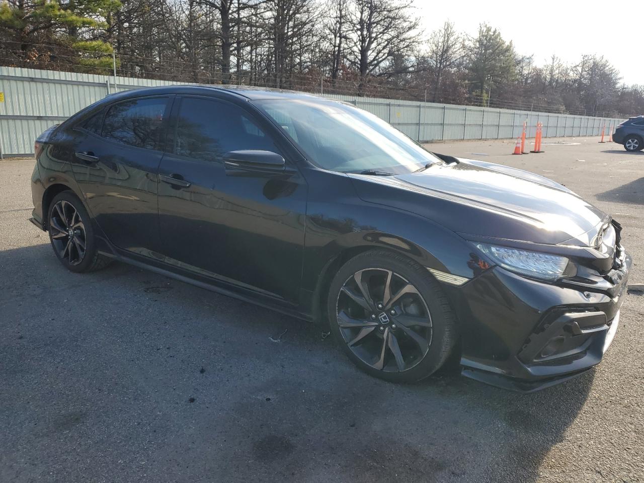 2018 Honda Civic VIN SHHFK7H91JU430539 Copart auction photo, rear end / front end damage thumbnail 4
