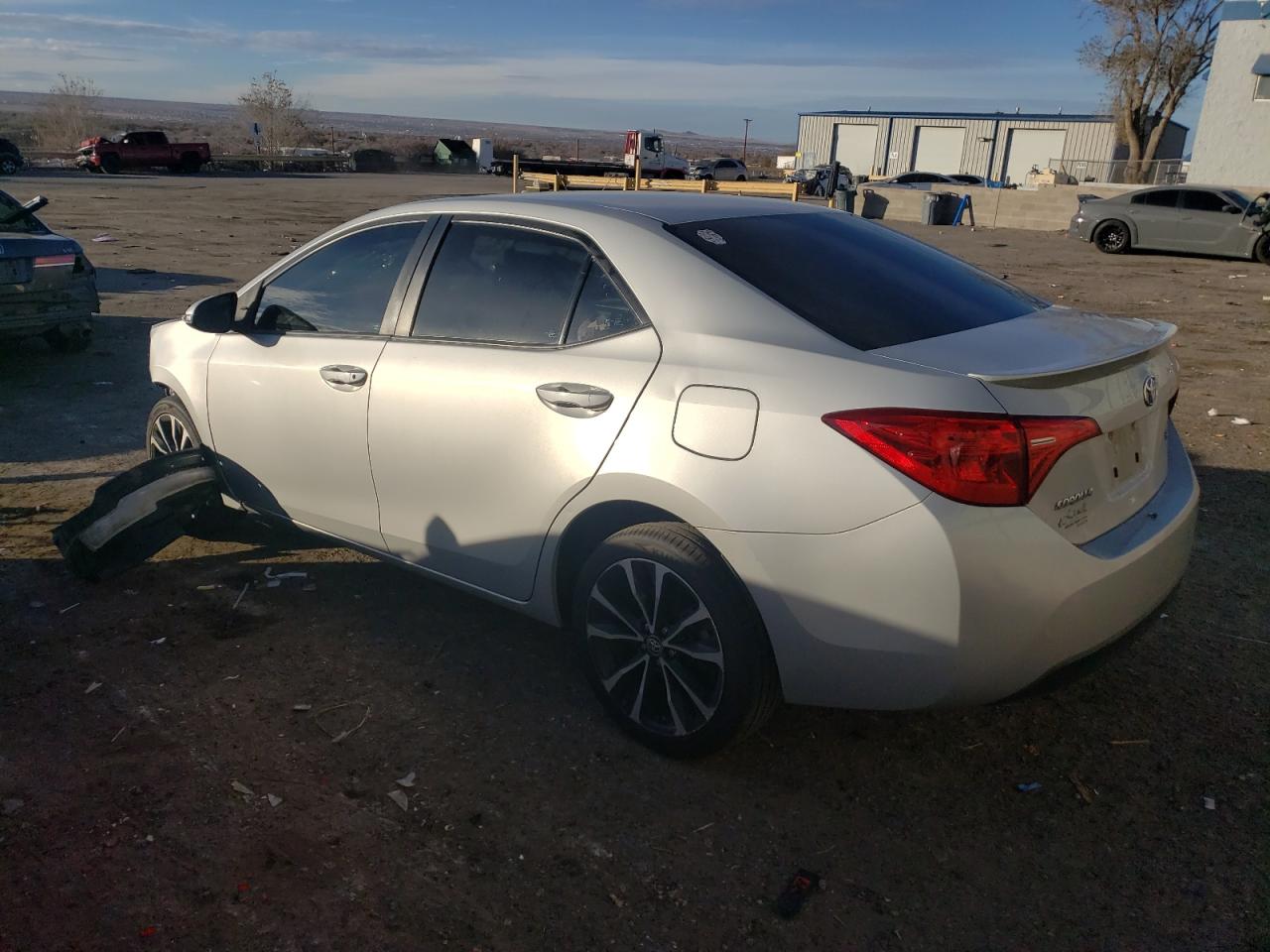 2018 Toyota Corolla VIN 2T1BURHE3JC058595 Copart auction photo, front end damage thumbnail 2